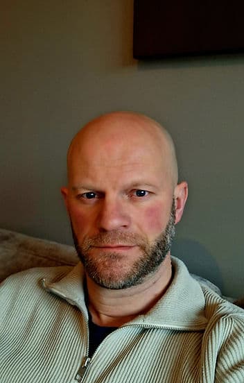 Portret van Mischa Brunt.