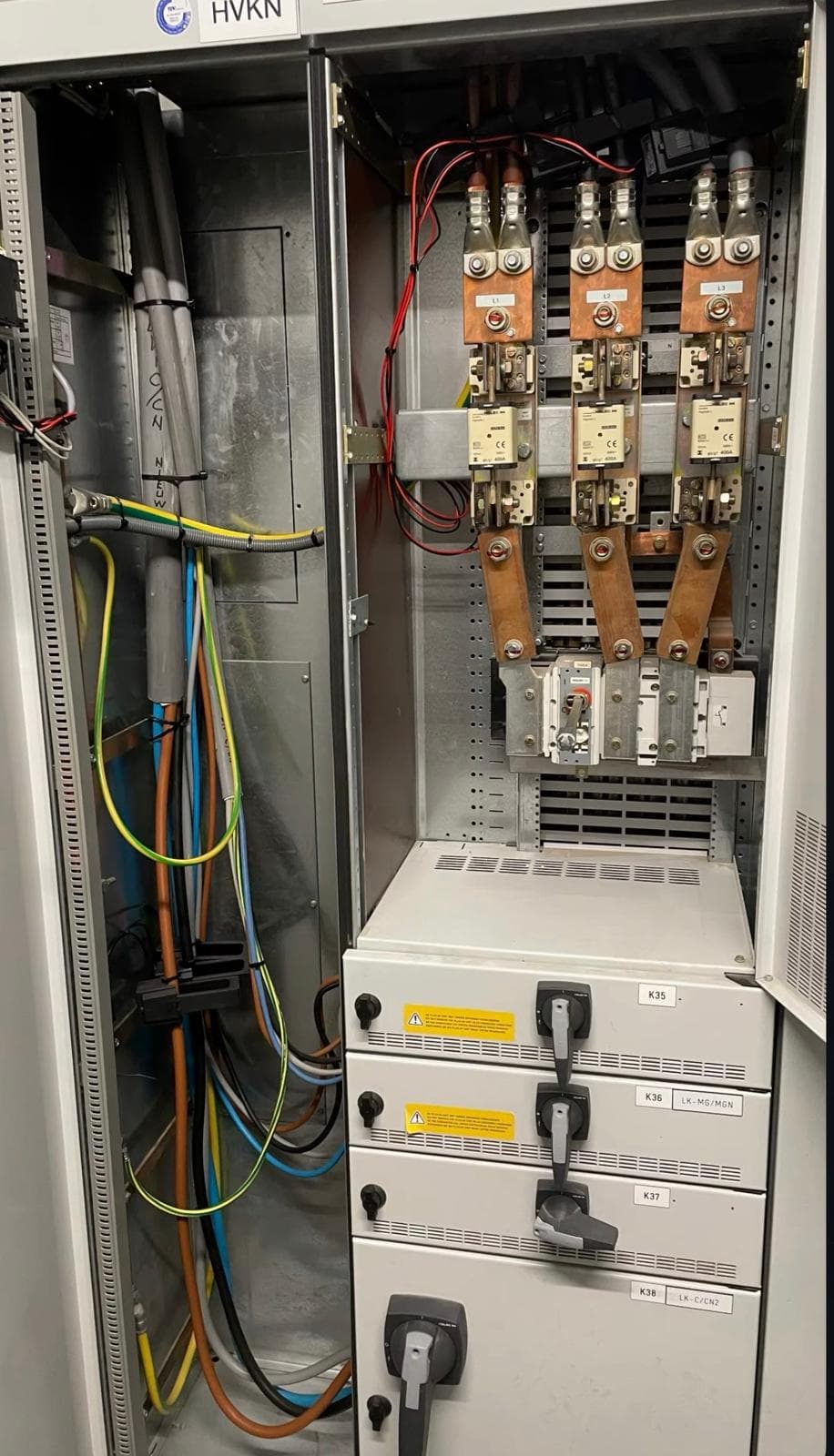 Projectfoto van elektrotechnische werkzaamheden door Voltiek BV.