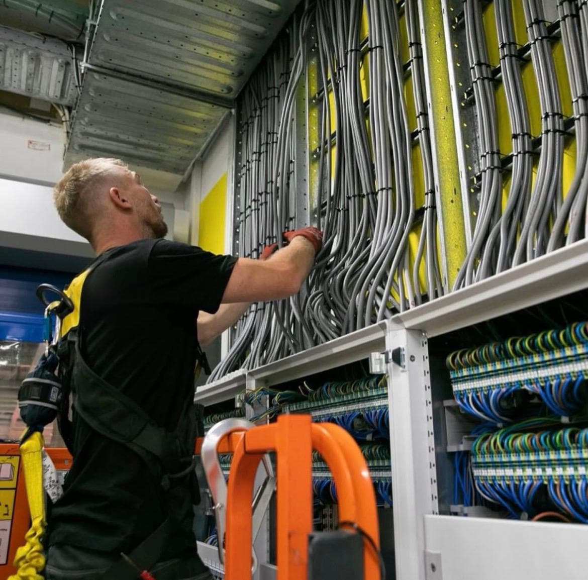 Projectbeeld van elektrotechnisch werk van Voltiek BV.